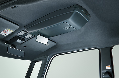 オーバーヘッドコンソール（閉状態）